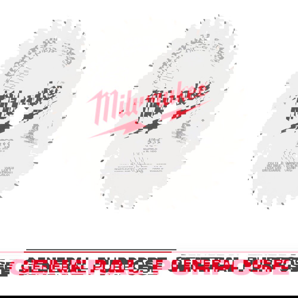 Wet & Dry-Cut Saw Blades; Blade Diameter (Inch): 6.5 ; Blade Material: Tungsten Carbide-Tipped ; Blade Thickness (Decimal Inch): 0.2000 ; Number of Teeth: 24 ; Arbor Hole Diameter (mm): 20.00 ; Application: Cutting or Grinding Ferrous Metals